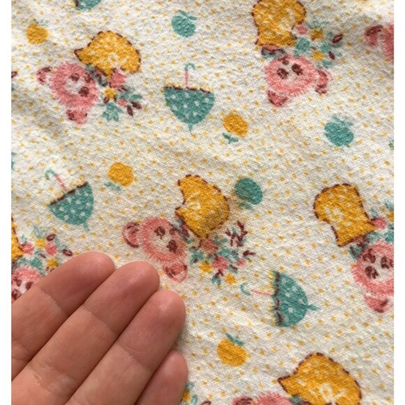 Soft Flannel Baby Blanket New Born Swaddle Wrap Vintage - Picture 6 of 6